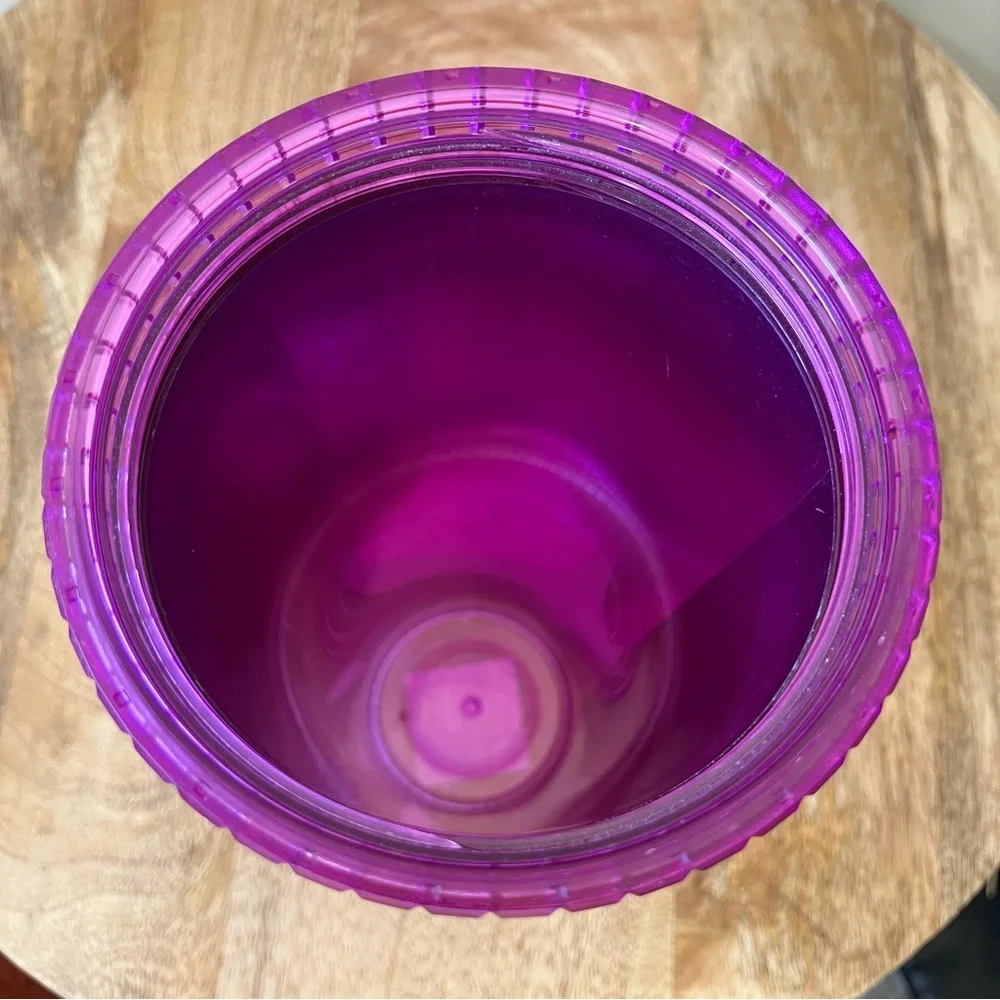 Starbucks | 2021 Summer Purple and Red Grid Kaleidoscope 24 oz Venti Tumbler